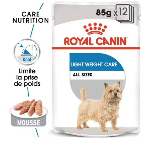 Royal Canin dog Sachet Mousse Light 12x85gr