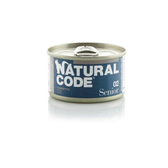 Natural Code Cat SENIOR Box No. 2 Tuna and Rice 85g