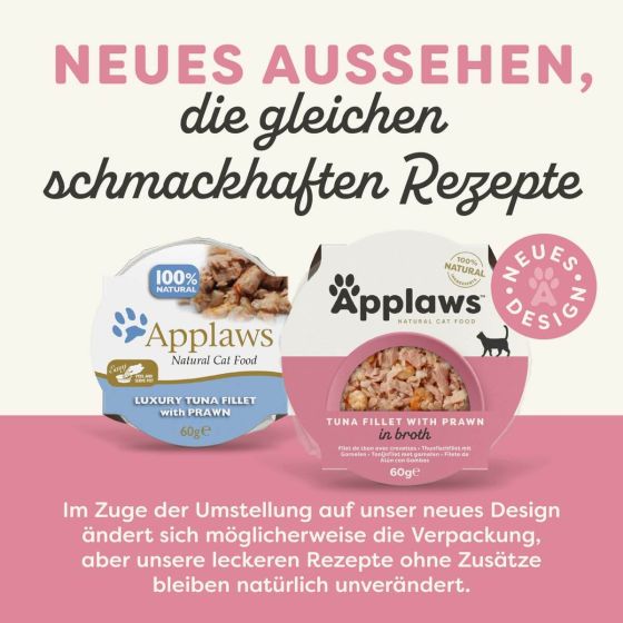 Applaws Pot Tuna Shrimp 60gr