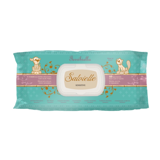 Lingettes nettoyante Hygiene Delicate (sensitive) 40Pcs