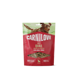 Carnilove Dog Treat Soft Caille Origan 200gr