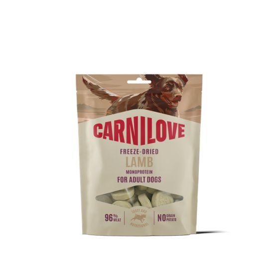 Carnilove Dog Treat Freeze Dried Lamb 60gr