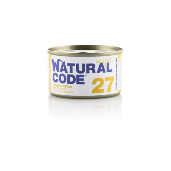 Natural Code Cat can N°27 Tuna Surimi 85g