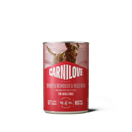 Carnilove Can Adult Reindeer 6x400g (made to order)