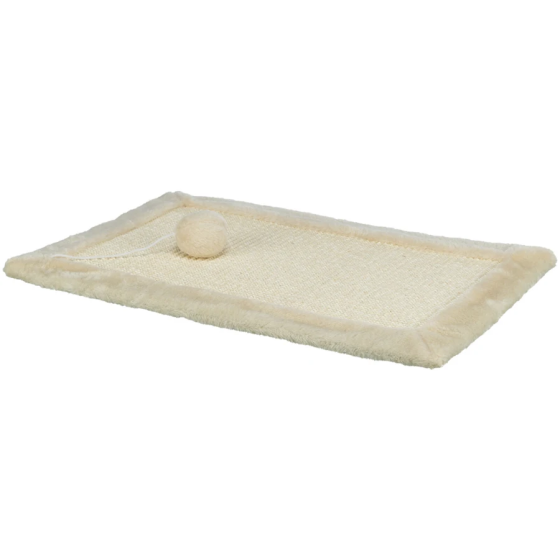 Griffoir en peluche, Beige