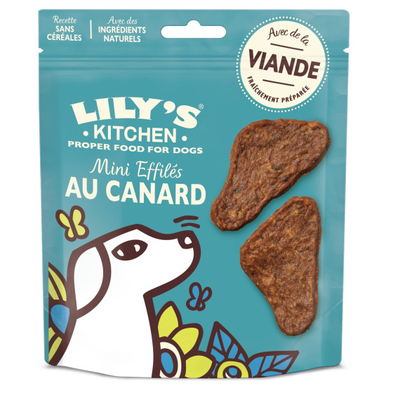 Lily's Kitchen Dog Treats: Mini Duck Strips 70g