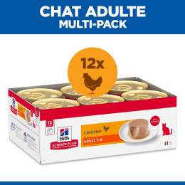 Hill's Feline Boite Mousse Poulet 12x85gr