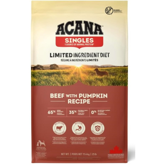 Acana Dog SINGLES Beef Pumpkin 11.4kg