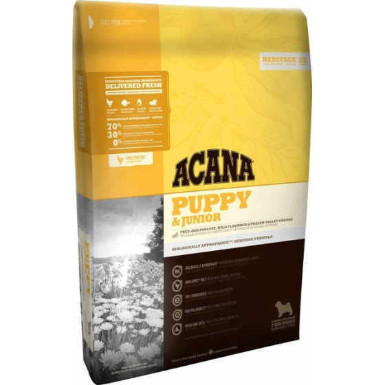 Food for dogs ACANA puppy & junior 2kg