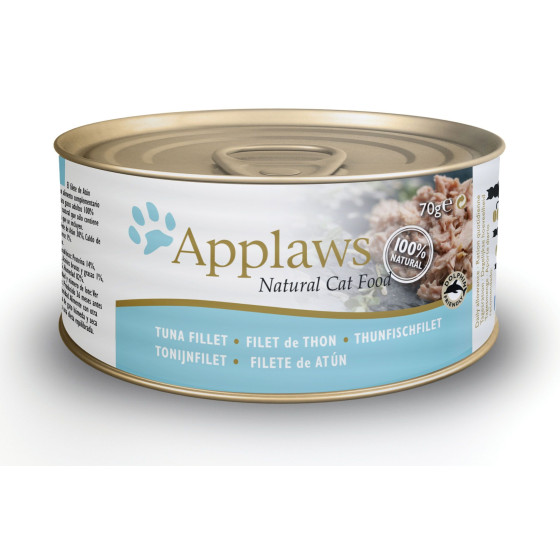 Applaws cat food tuna fillet in a box 70g