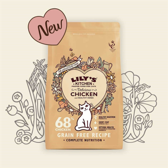 Lily''s Kitchen Cat dry kibble Chicken 800gr