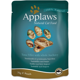Food for cats Applaws pouch Tuna Fillet & Anchovy 70g