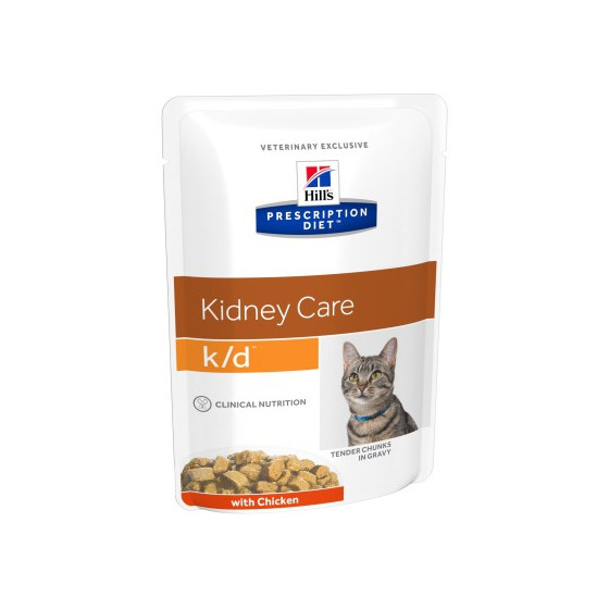 Prescription Diet™ Feline k/d™ in 4x sachet 12x85gr