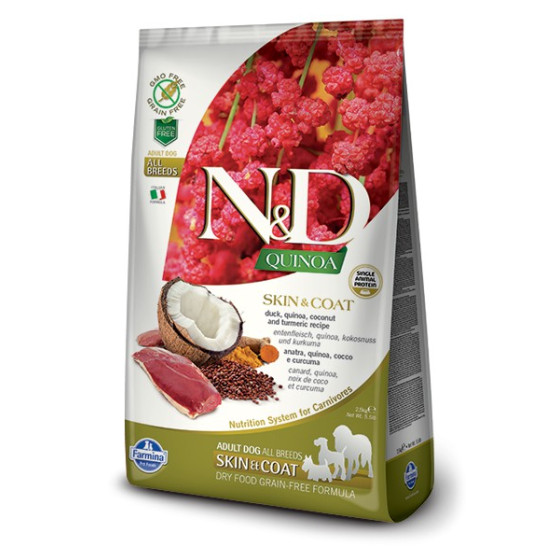 Farmina Dog Skin&Coat Canard, Quinoa