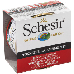 Schesir Cat Box 85g-Tuna&Shrimps
