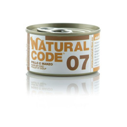 Natural Code Cat boite N°7 Poulet et Boeuf 85gr