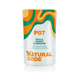 Natural Code Cat sachet N°7 Chicken Beef and Vegetables 70gr