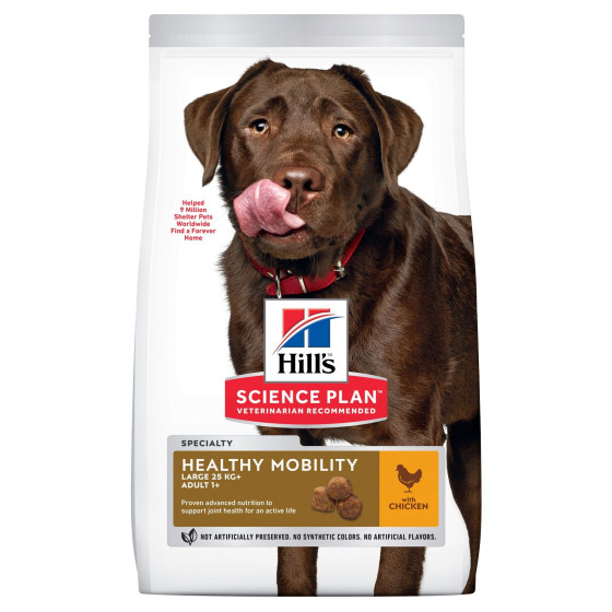 Hill's canine adulte Large Breed Healthy Mobility 14Kg