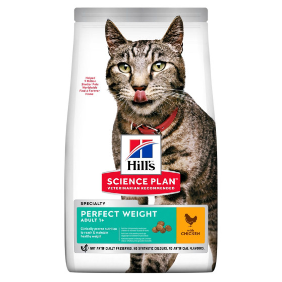 Hill's feline adulte Perfect Weight 1.5kg