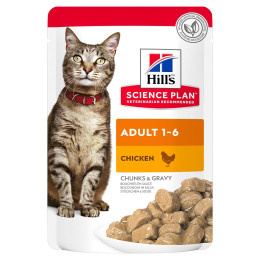 Hill's feline sachet Adult poulet 85g