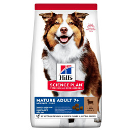 Hill's canine Senior lamb and rice 2.5 kg