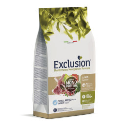 Exclusion MEDITERRANEO Monoprotein Adult Small-Lamb-2kg