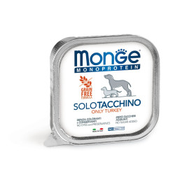 Monge Dog Monoprotein Pâté Turkey 24x150g