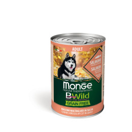 Monge Dog BWild Wet Adult Salmon 24x400g
