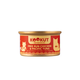 Kookut Cat Poulet & Thon du Pacifique 70gr
