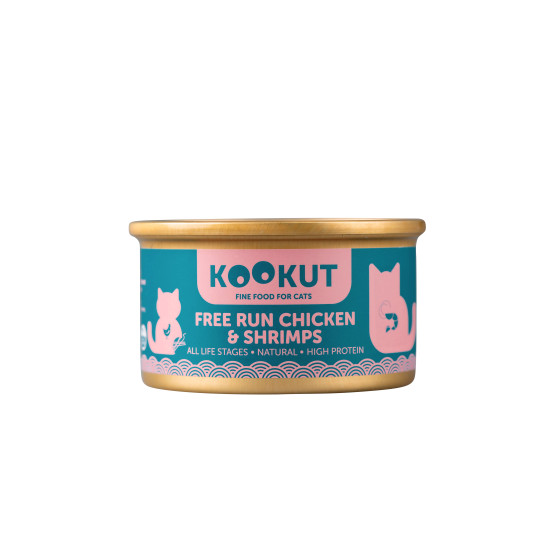 Kookut Cat Chicken & Shrimp 70gr