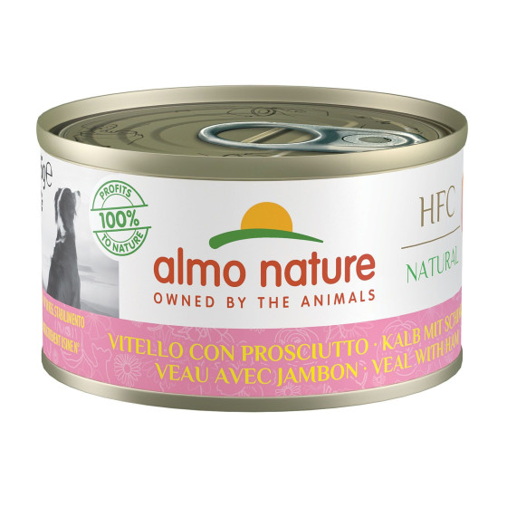 Almo Nature dog,   95g Veau et Jambon