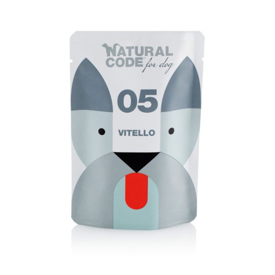 Natural Code DOG sachet N°5 Veau 100gr