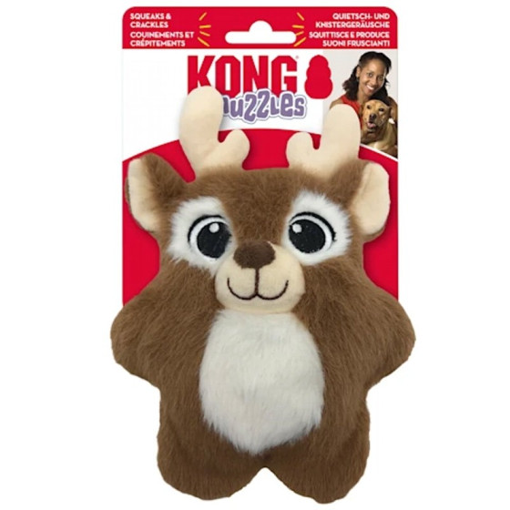 Kong Holiday Snuzzles Reindeer S