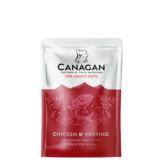 Canagan Sachet Chat Poulet & Hareng 85gr