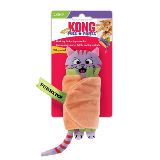 Toy Kong Cat Pull a Partz Purrito