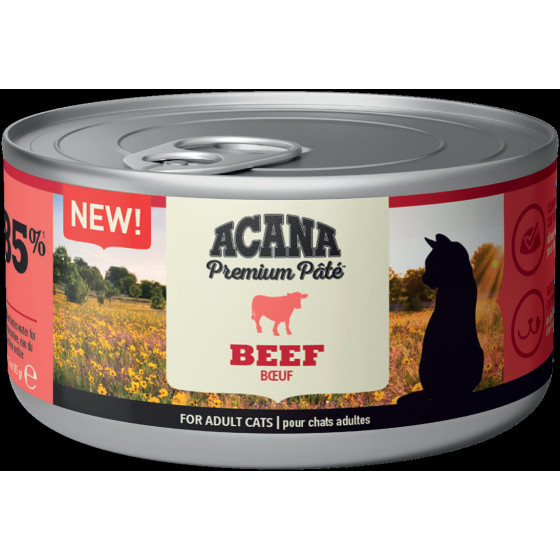 Acana Cat Boite Boeuf 24x85gr