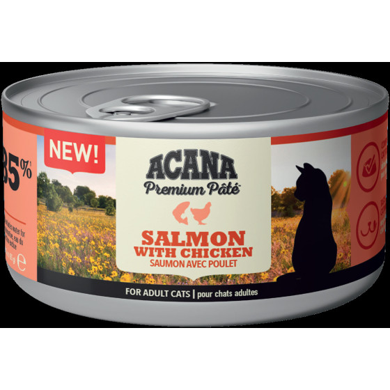 Acana Cat Salmon and Chicken Box 24x85gr