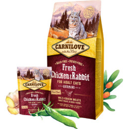 Carnilove Fresh  Fel Adult Poulet Lapin gourmand