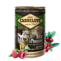 Carnilove Can Adult Canard Faisan 6x400gr (sur commande)