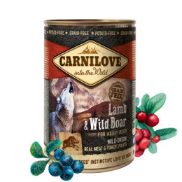 Carnilove Can Adult Wild Boar Lamb 6x400g (on order)