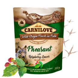 Carnilove Can Adult Pouch Pheasant Paté 12x300g (on order)