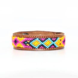 Kinaku Merida leather friendship bracelet