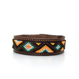 Kinaku Cozumel leather friendship bracelet