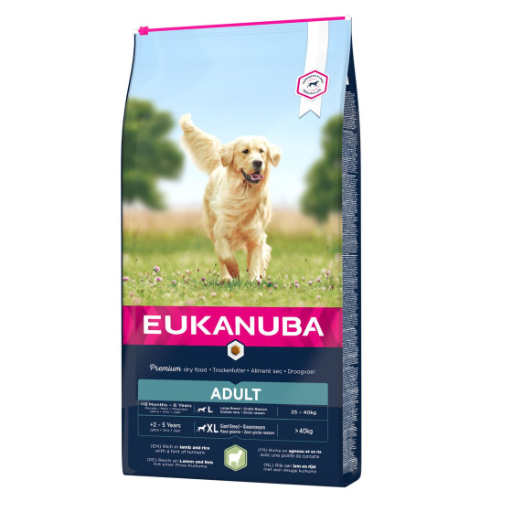 Eukanuba dog adulte Large Lamb & Rice 12Kg