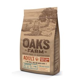 Oak's Farm Adult Small Mini Saumon 2kg