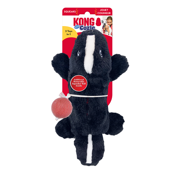 Kong Cozie Pockets Skunk S