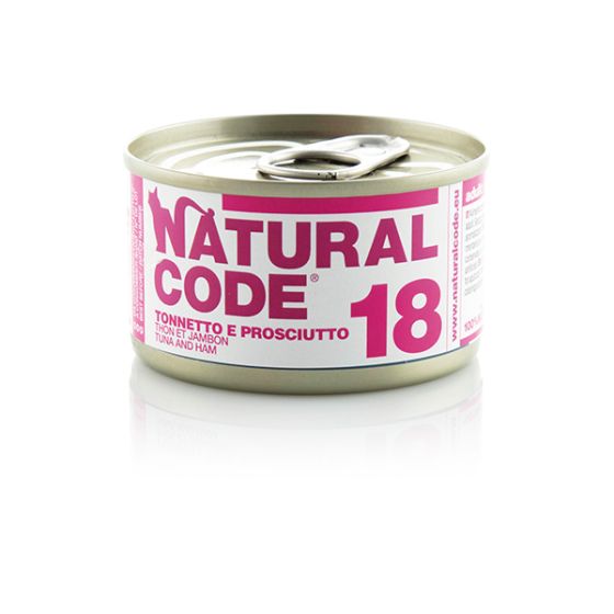 Natural Code Cat box N°18 Mackerel and Ham 85gr
