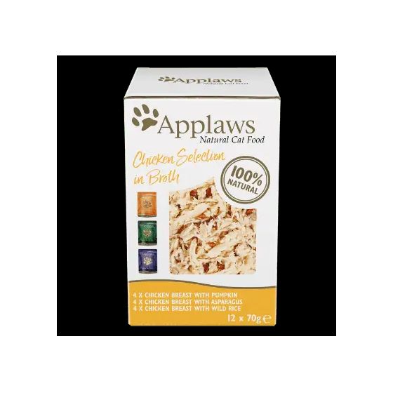 Applaws Chicken Multi Pack Bag 12x70g