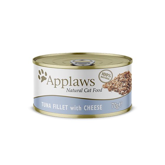Applaws Boite Tuna Fillet & Cheese 70g
