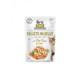 BRIT CARE Feline Jelly Trout & Cod 85gr